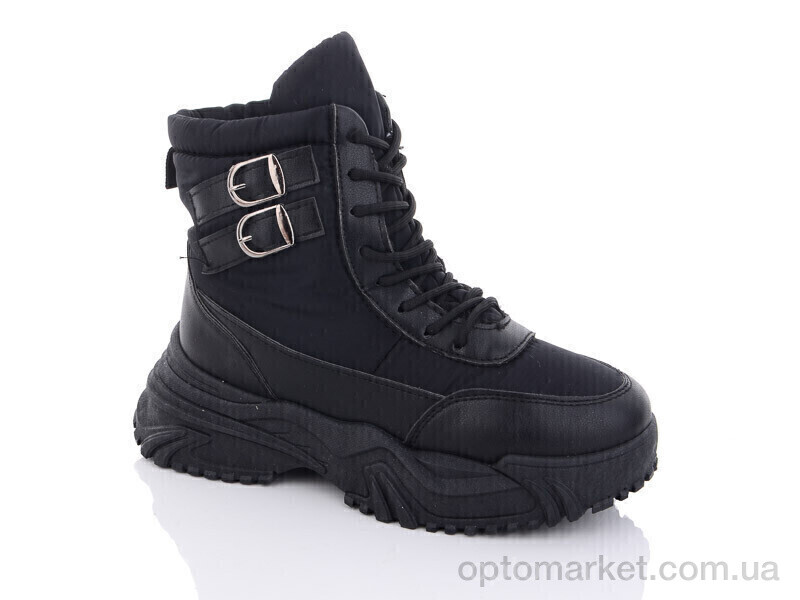 Купить Черевики жіночі 112-7 Favorit чорний, фото 1