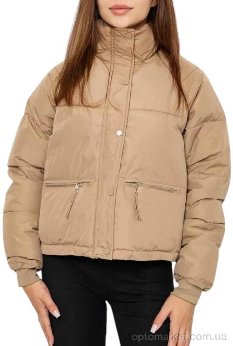 Купить Куртка жіночі 112 beige CYF бежевий, фото 1