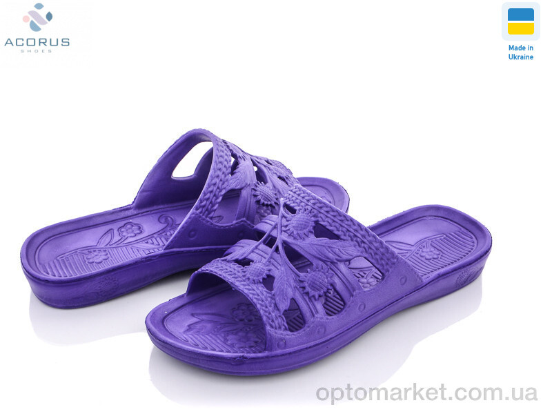Купить Шльопанці жіночі 112 violete Progress фіолетовий, фото 1