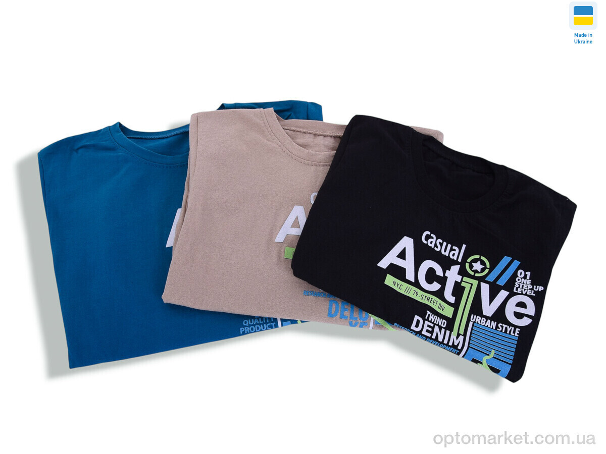 Купить Футболка дитячі 1130 mix Happy Gaga мікс, фото 3