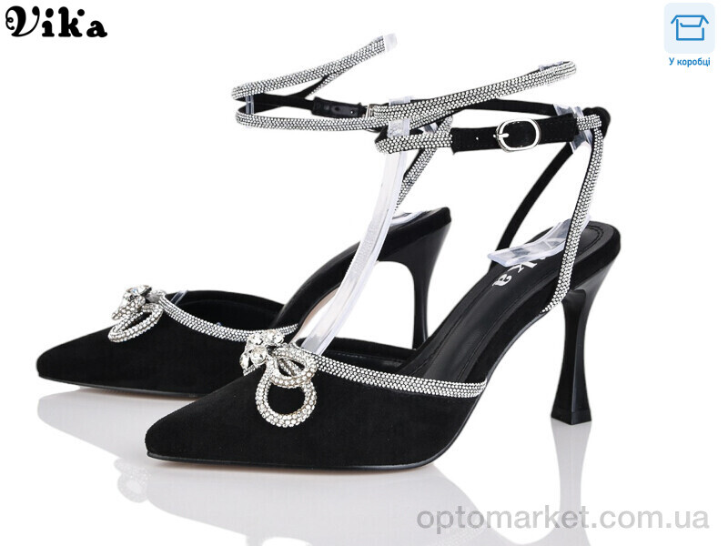 Купить Туфлі жіночі 114-1 Vika чорний, фото 1