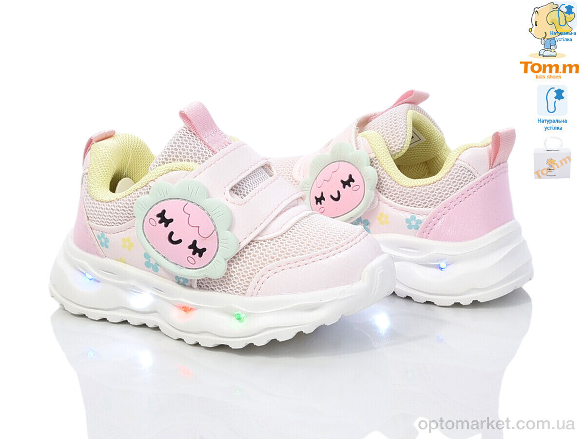 Купить Кросівки дитячі 11482B LED TOM.M рожевий, фото 2