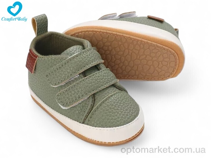 Купить Пінетки дитячі 116-2 Comfort-baby зелений, фото 1