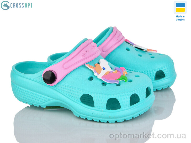 Купить Крокси дитячі 116138 Jose Amorales зелений, фото 1