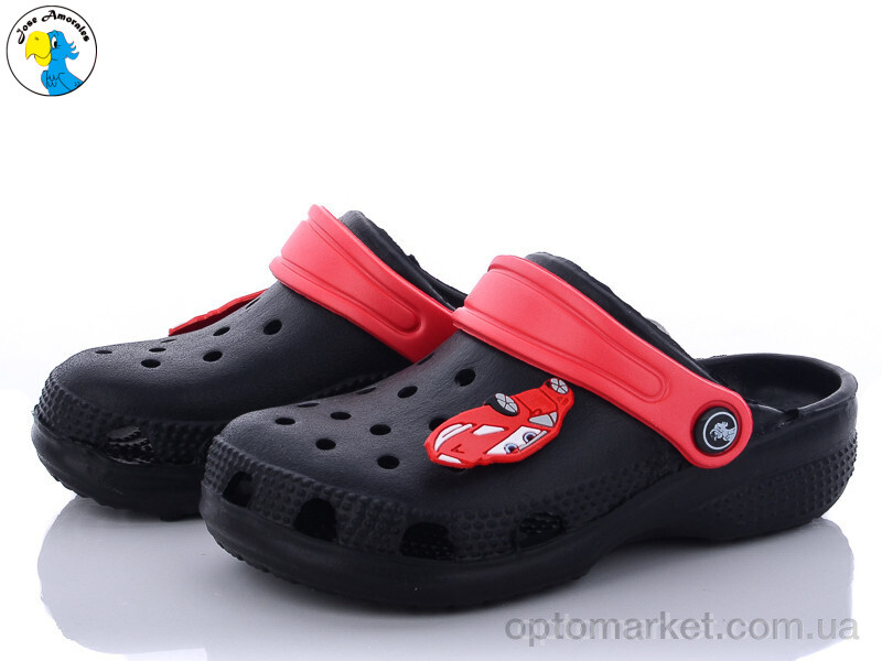 Купить Крокси дитячі 116147 Jose Amorales чорний, фото 1