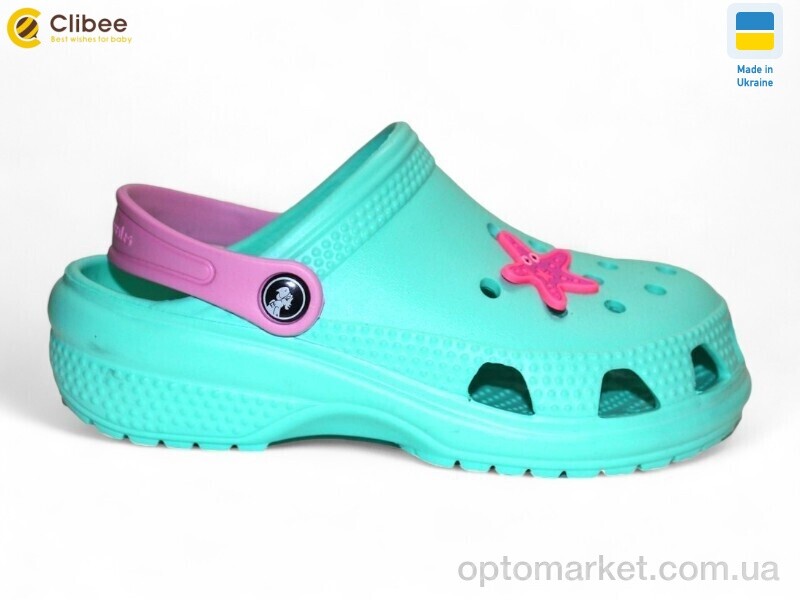 Купить Крокси дитячі 116803 Jose Amorales зелений, фото 2