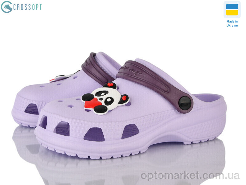 Купить Крокси дитячі 116813 Jose Amorales фіолетовий, фото 1