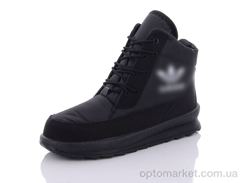 Купить Черевики жіночі 117 Ад.чор.ч/п Karolina чорний, фото 1