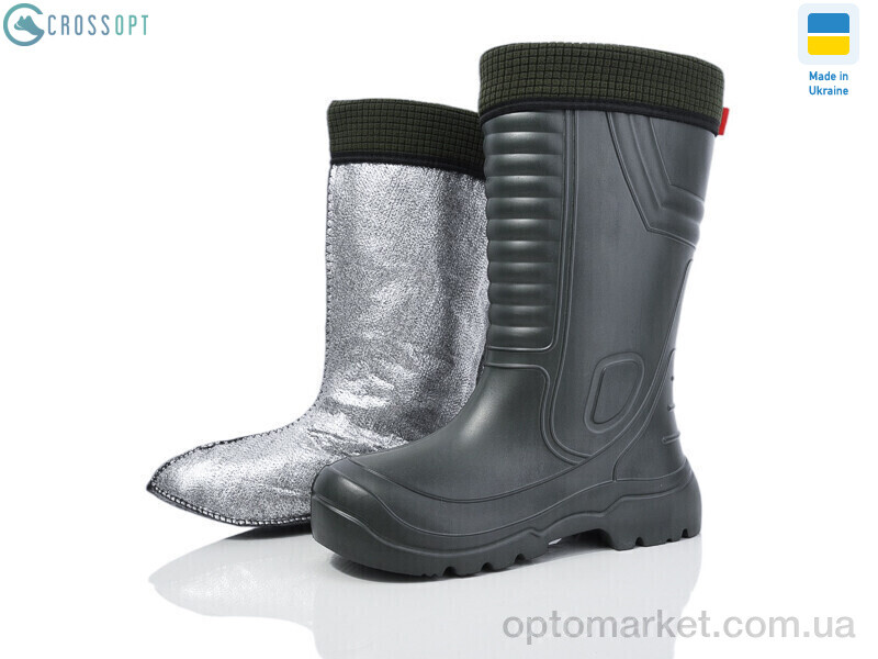 Купить Чоботи з піни чоловічі 118150-3D Jose Amorales зелений, фото 1