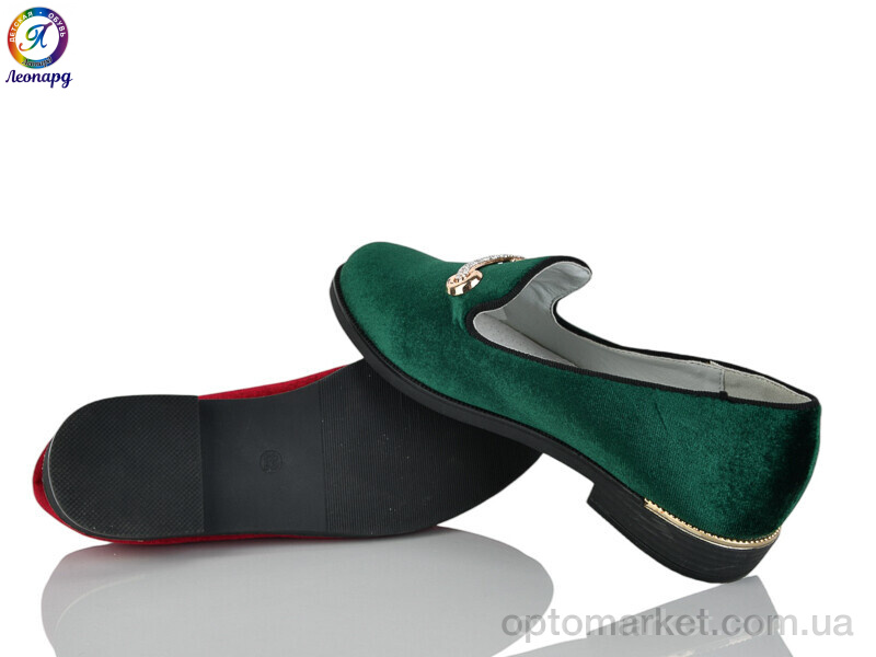 Купить Туфлі дитячі 119-16 Леопард зелений, фото 2