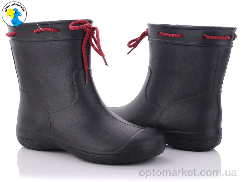 Купить Чоботи з піни жіночі 119270 Jose Amorales чорний, фото 1