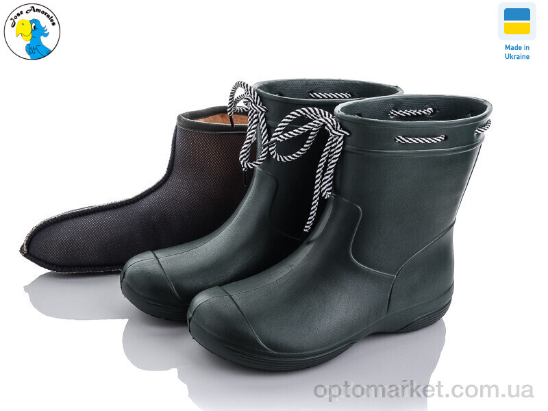 Купить Чоботи з піни жіночі 119280-1 Jose Amorales зелений, фото 1