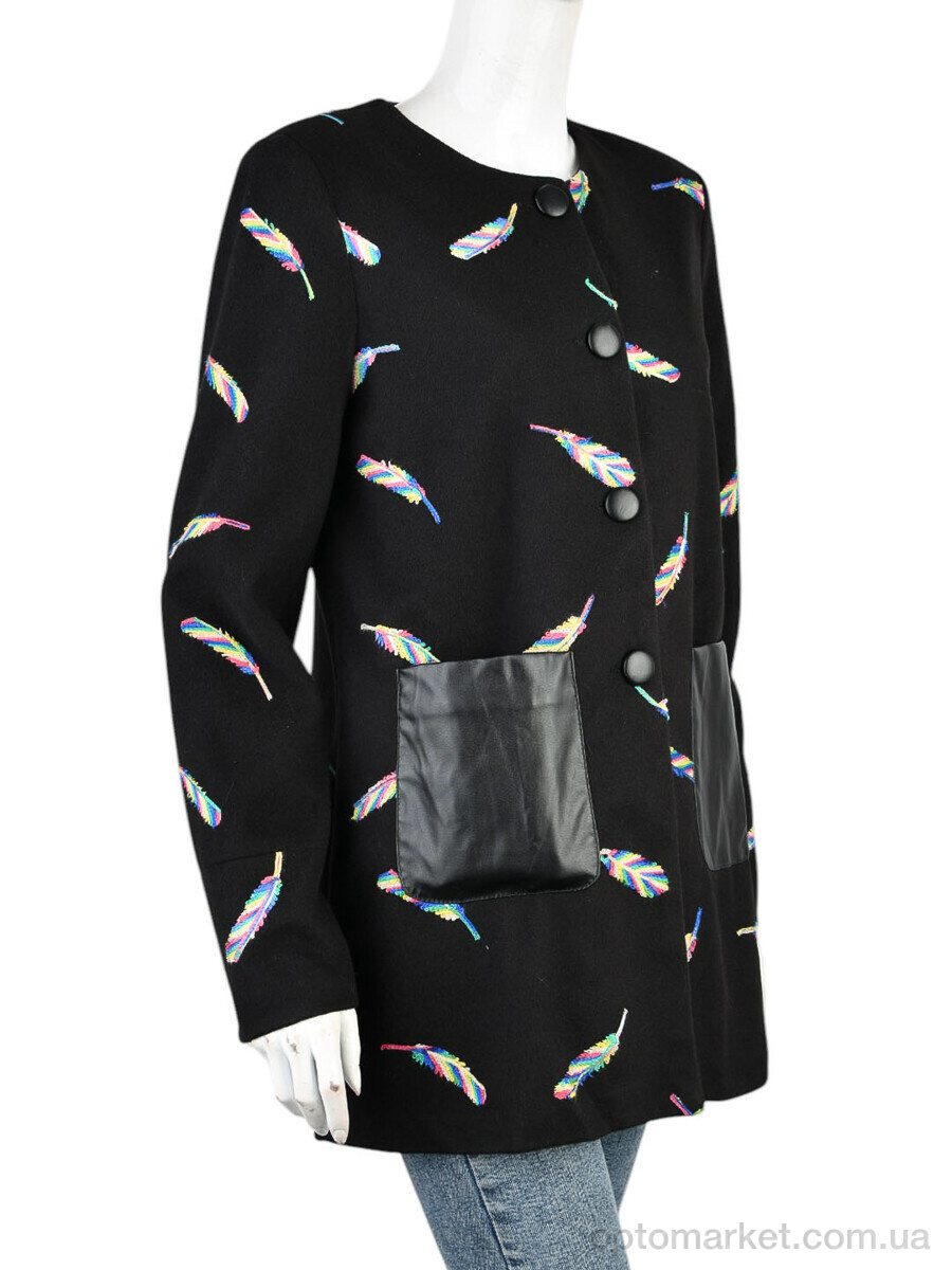 Купить Пальто жіночі 11942-3 black Shutuyizu чорний, фото 1