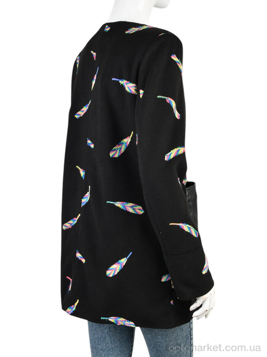 Купить Пальто жіночі 11942-3 black Shutuyizu чорний, фото 2