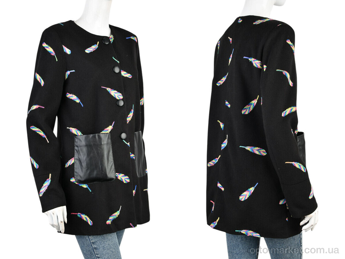 Купить Пальто жіночі 11942-3 black Shutuyizu чорний, фото 3