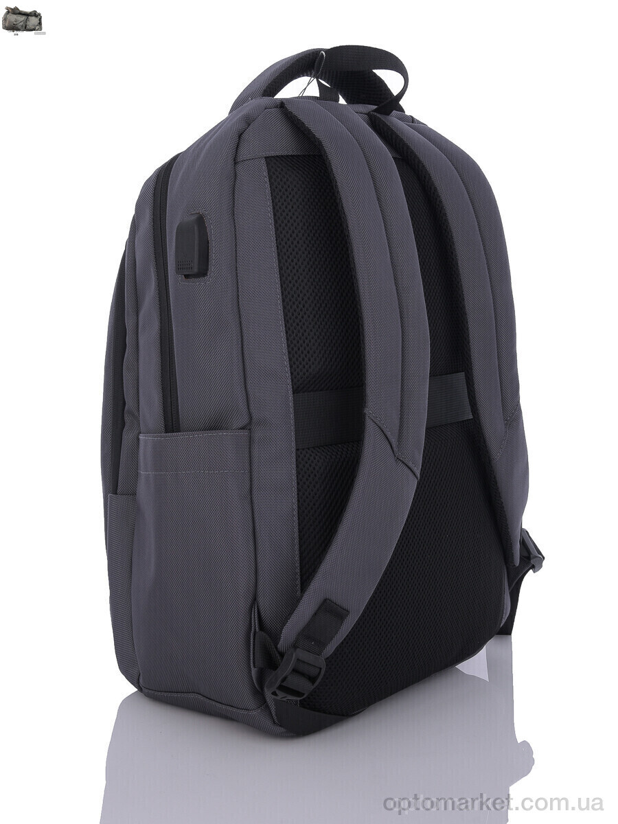 Купить Рюкзак чоловічі 1198 grey (30-250) Superbag сірий, фото 2