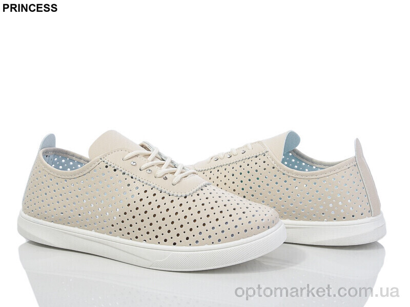 Купить Кросівки жіночі 12-2 Princess бежевий, фото 1
