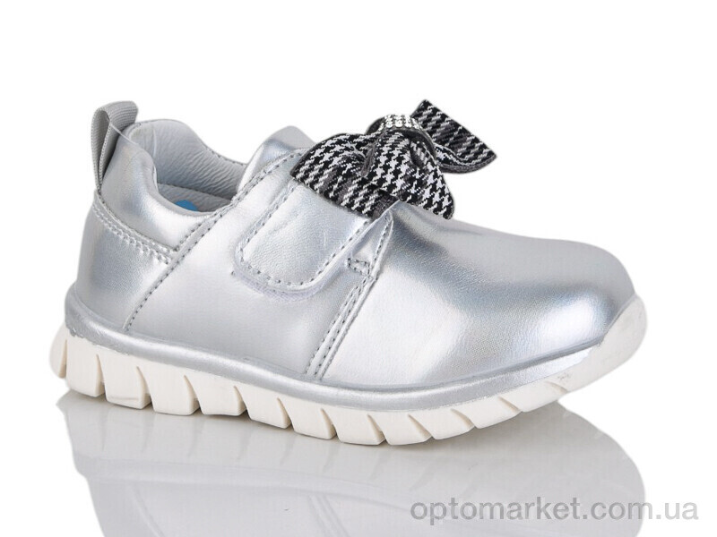 Купить Кросівки дитячі 12-4611RJ Y.Top срібний, фото 1