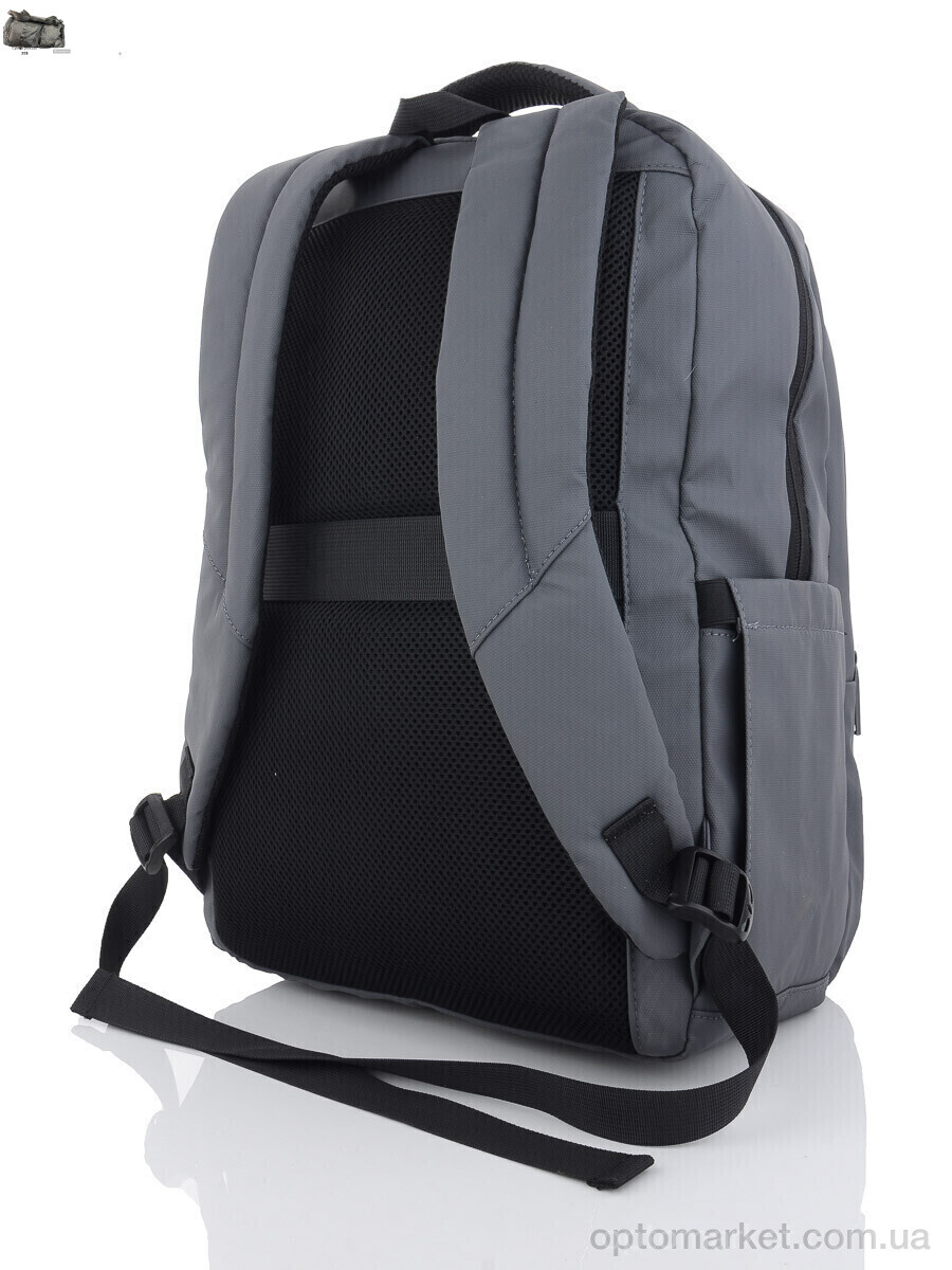 Купить Рюкзак чоловічі 1200 grey (5-30) Superbag сірий, фото 2