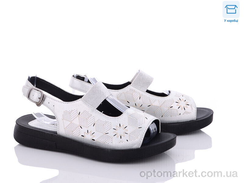 Купить Босоніжки жіночі 12021-6 Lilin shoes білий, фото 1