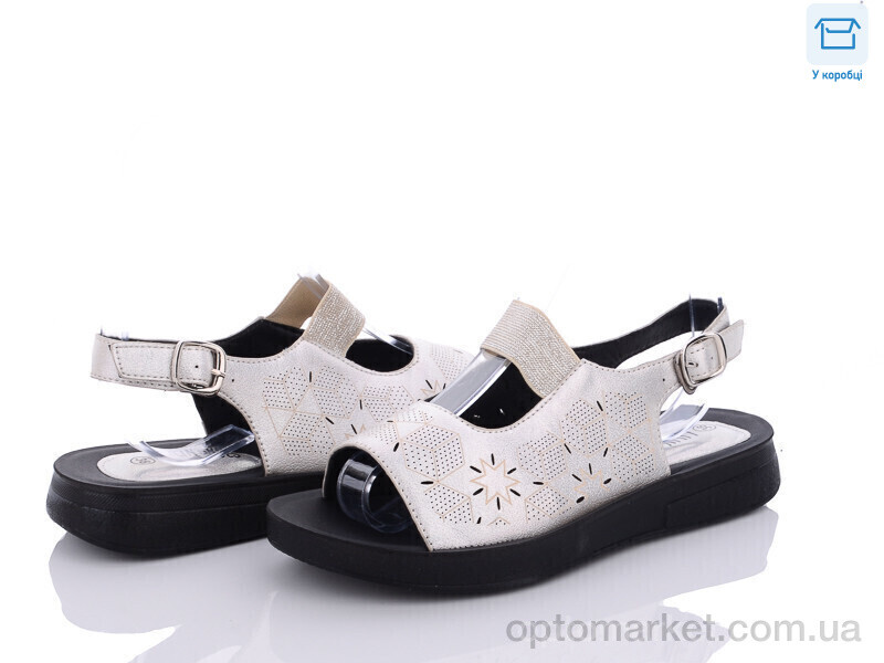 Купить Босоніжки жіночі 12021-7 Lilin shoes срібний, фото 1