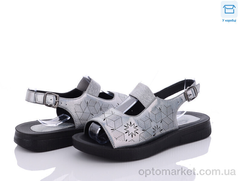 Купить Босоніжки жіночі 12021-9 Lilin shoes графіт, фото 1