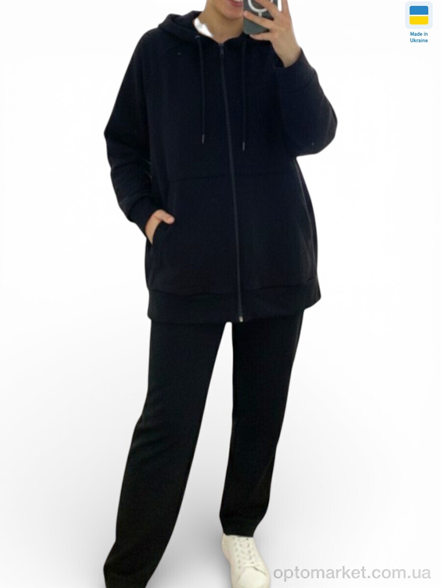 Купить Спортивний костюм жіночі 121 чорний Margo чорний, фото 1