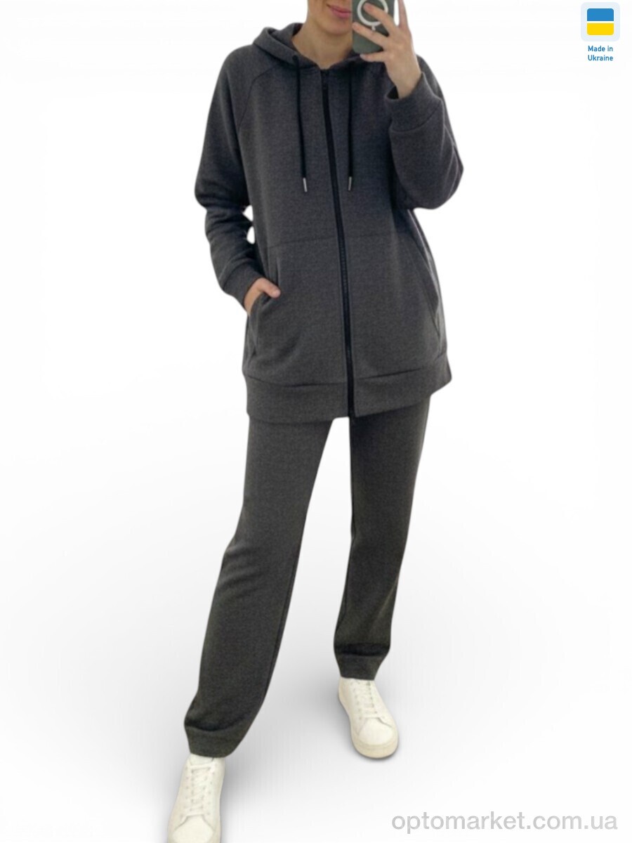 Купить Спортивний костюм жіночі 121 фум Margo сірий, фото 1