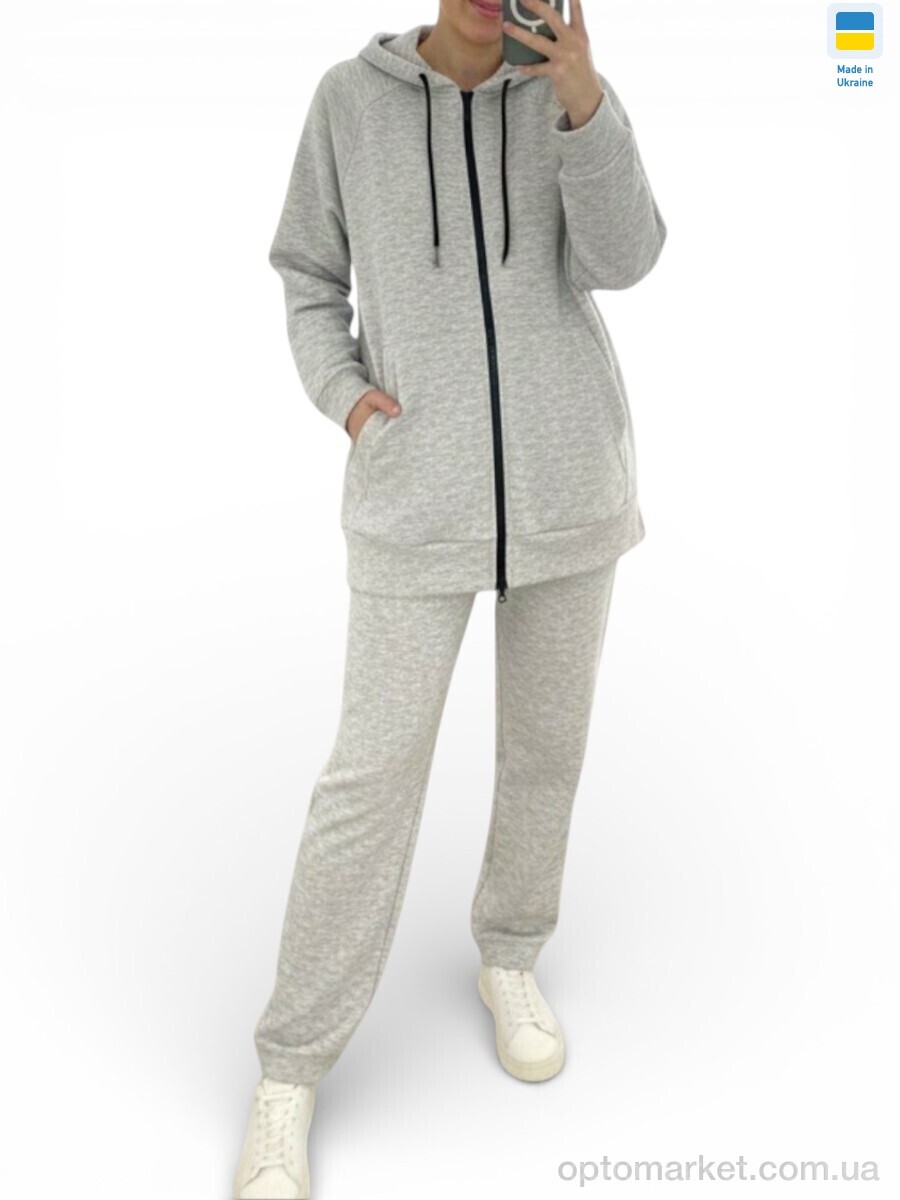 Купить Спортивний костюм жіночі 121 сірий Margo сірий, фото 1