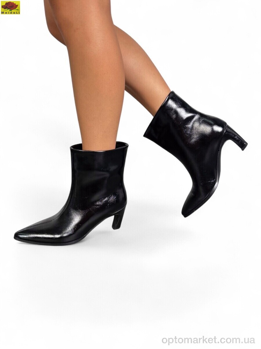 Купить Черевики жіночі 1210-5 Mei De Li чорний, фото 1