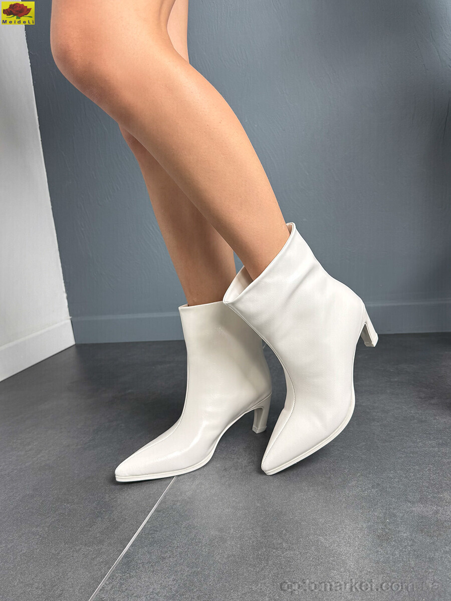 Купить Черевики жіночі 1210-7 Mei De Li білий, фото 2