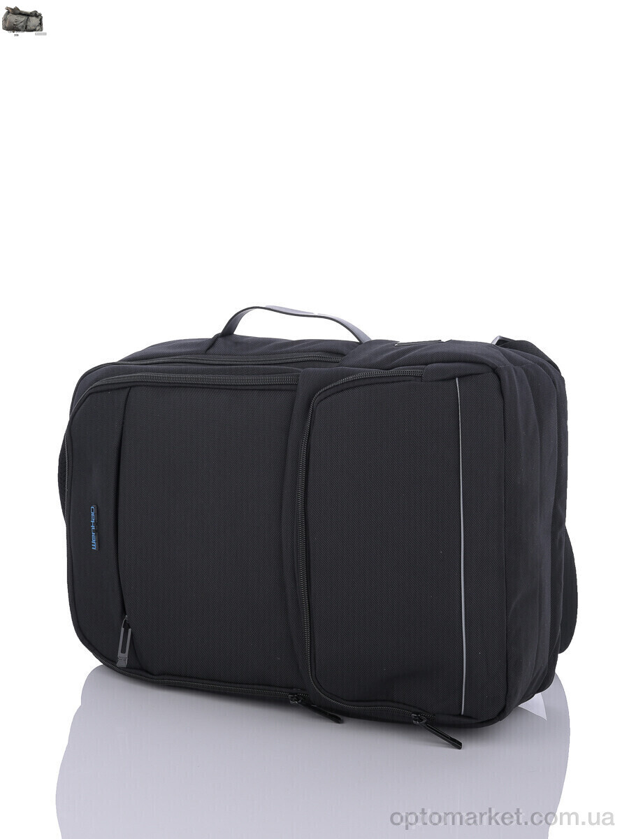 Купить Рюкзак чоловічі 1214 black (30-250) Jomolanma чорний, фото 2