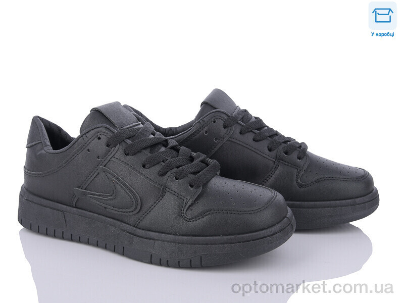 Купить Кросівки жіночі 122-1 Happy чорний, фото 1