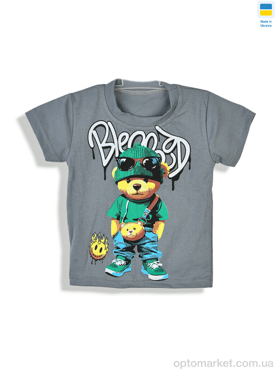 Купить Футболка дитячі 122266 сірий Kir15 сірий, фото 1
