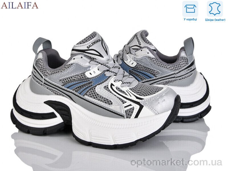 Купить Кросівки жіночі 1223-2 Miyou сірий, фото 1