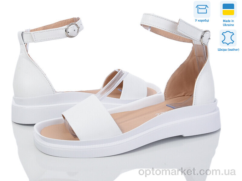 Купить Босоніжки жіночі 1226-32 Tamei білий, фото 1