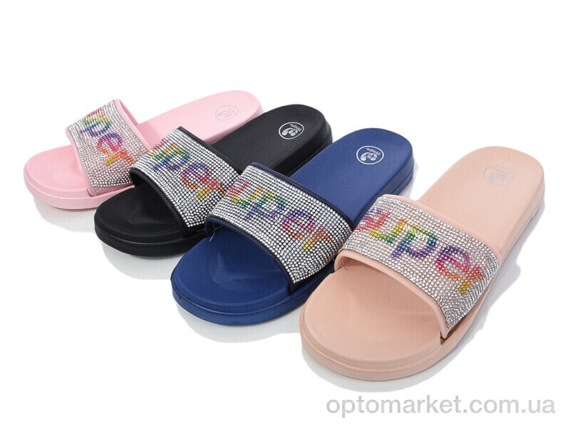 Купить Шльопанці жіночі 123-6 mix M&L  Alex13 мікс, фото 1