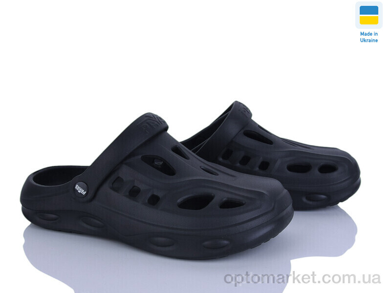 Купить Крокси чоловічі 123-КС2 чорний Payas чорний, фото 1