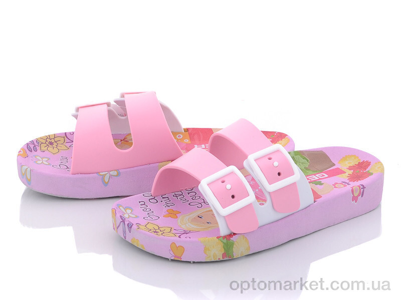 Купить Шльопанці дитячі 12331 pink-pink Gezer рожевий, фото 1