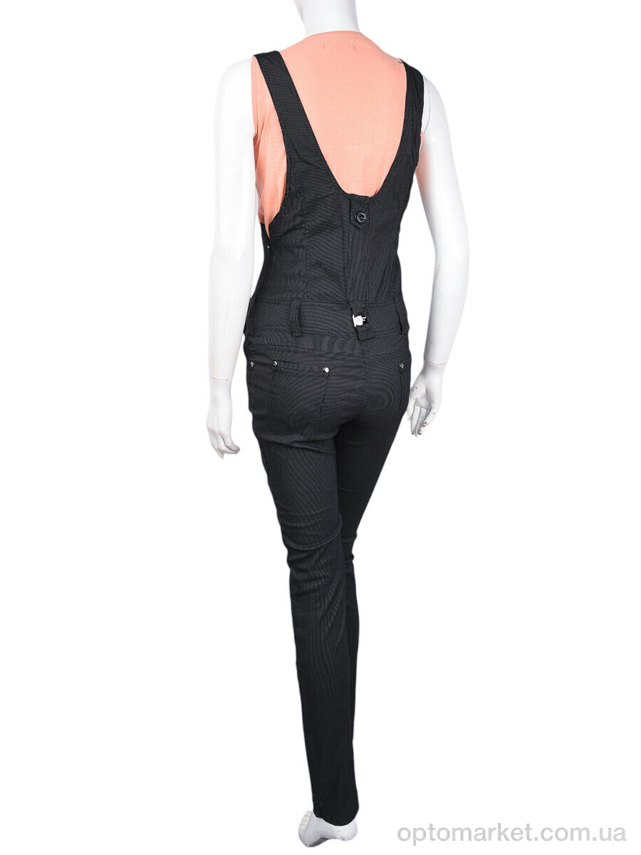 Купить Комбінезон жіночі 1237 grey (08999) BSZZ чорний, фото 2