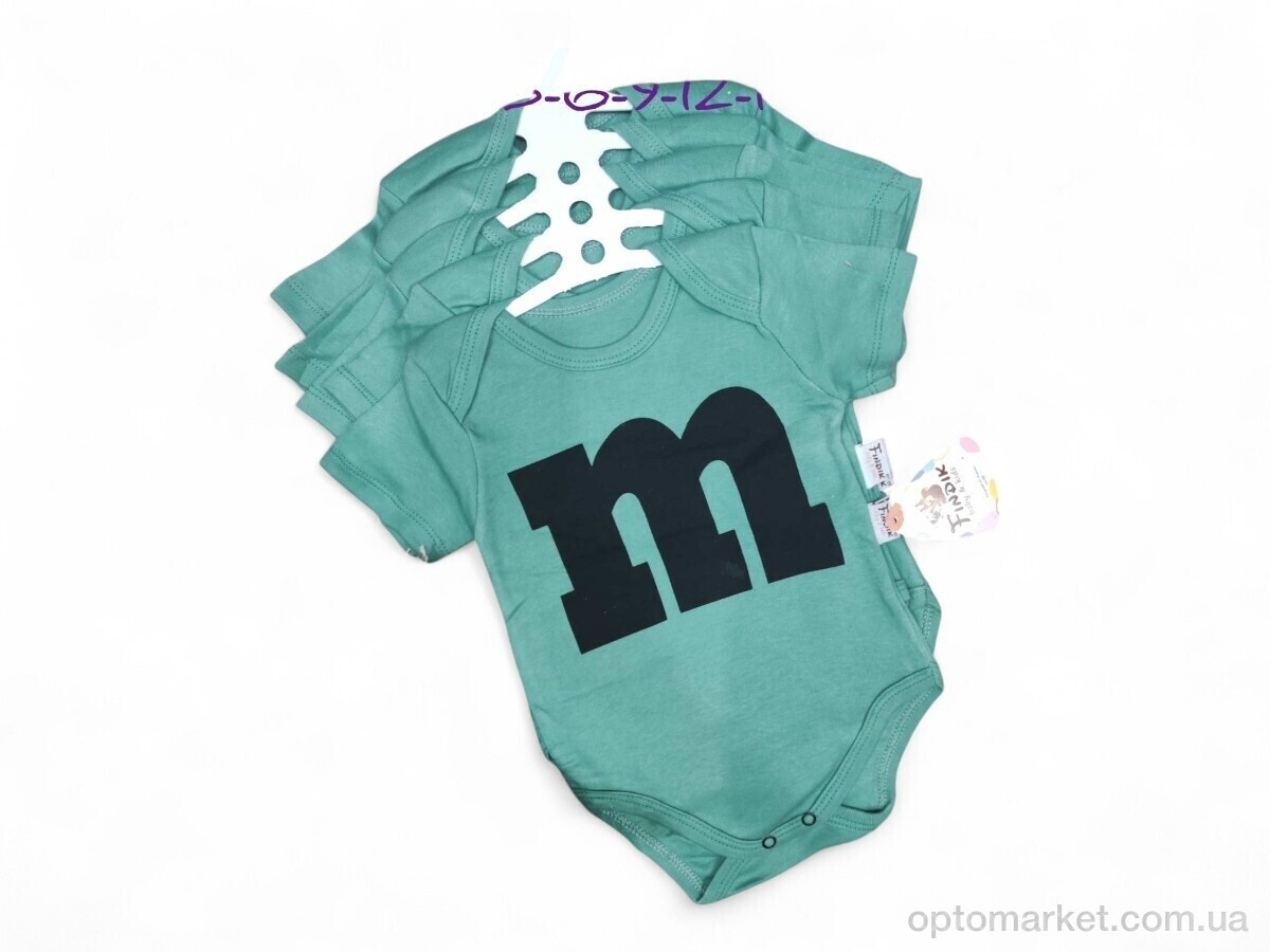 Купить Боді дитячі 12376 фісташковий Findik Baby зелений, фото 1