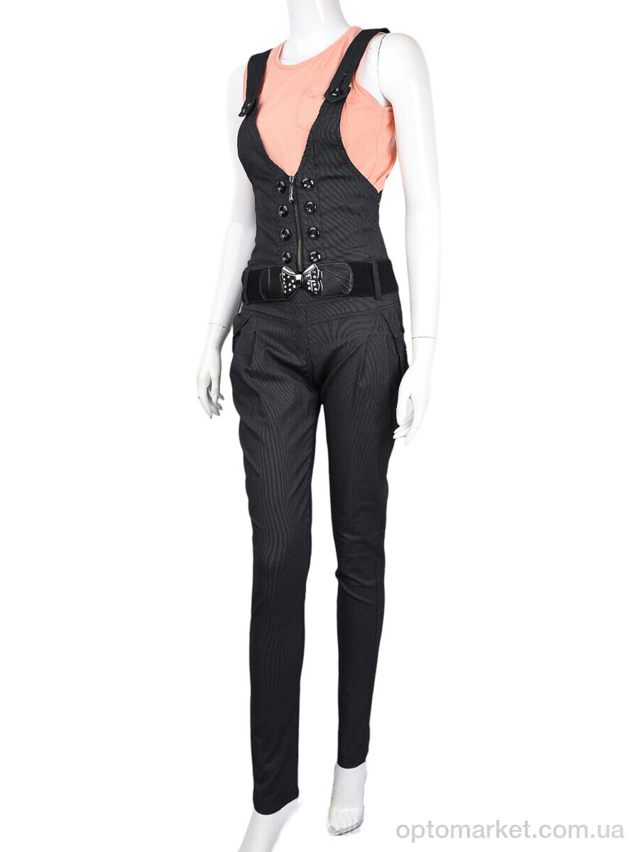 Купить Комбінезон жіночі 1238 grey (08999) BSZZ чорний, фото 1