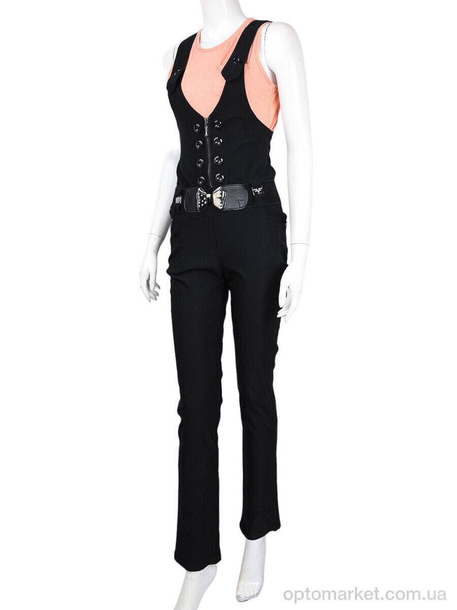 Купить Комбінезон жіночі 1239 black (08999) BSZZ чорний, фото 1