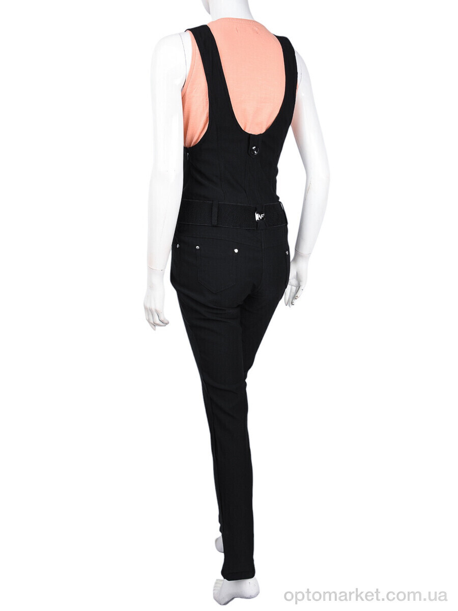 Купить Комбінезон жіночі 1239 black (08999) BSZZ чорний, фото 2
