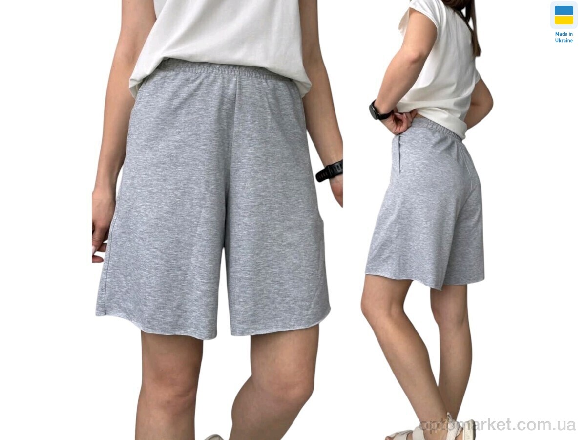 Купить Шорти жіночі 1239  св.сірий Sport style сірий, фото 1