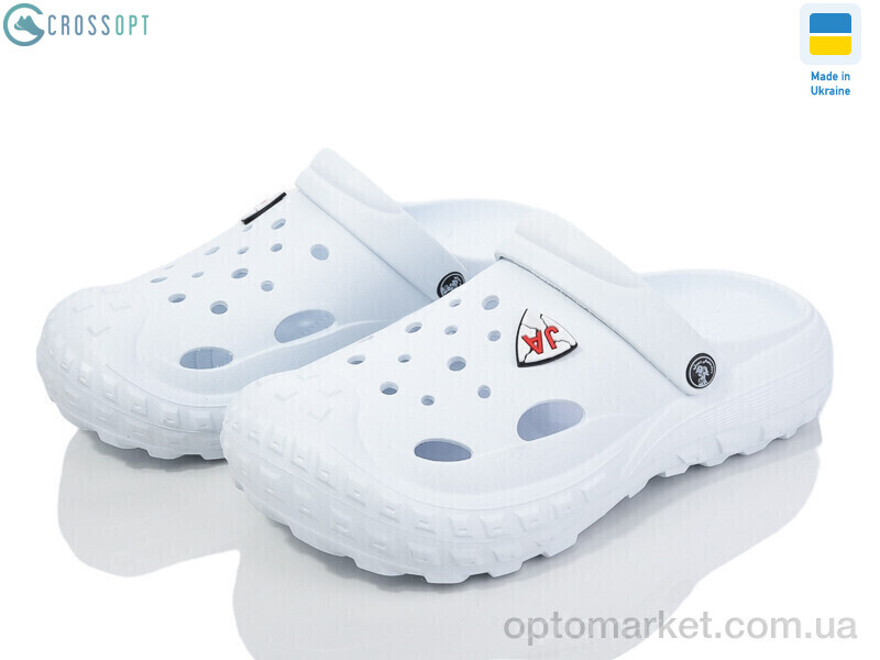 Купить Крокси чоловічі 124006 Jose Amorales білий, фото 1