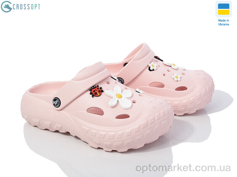 Купить Крокси жіночі 124057 Jose Amorales рожевий, фото 1