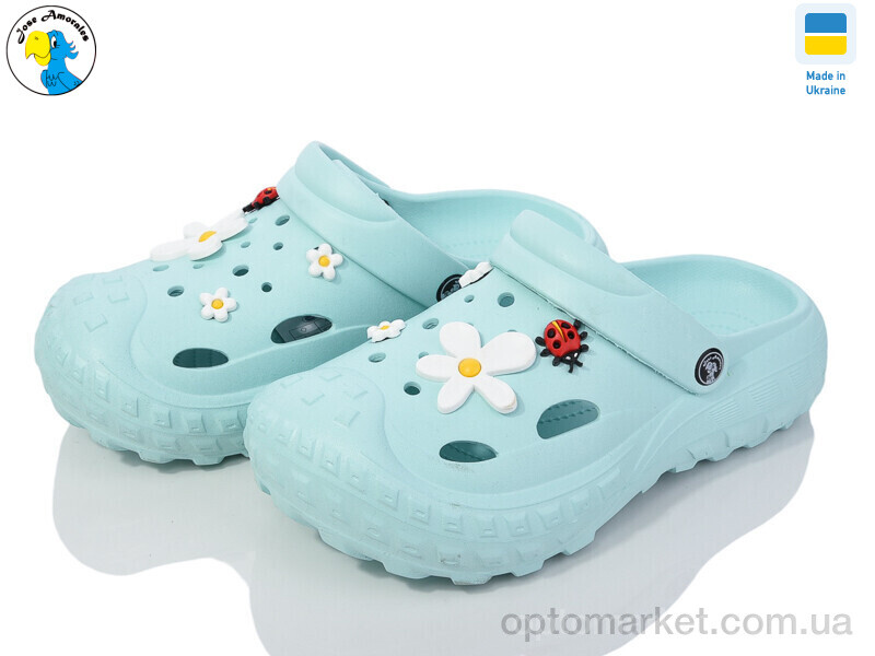 Купить Крокси жіночі 124059 зелений Jose Amorales зелений, фото 1