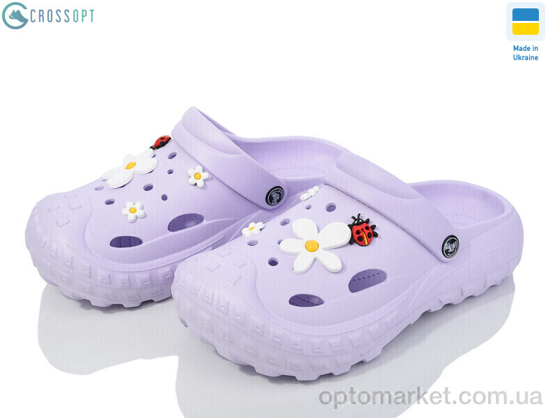 Купить Крокси жіночі 124060 Jose Amorales фіолетовий, фото 1