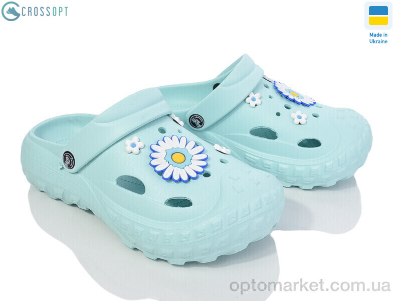 Купить Крокси жіночі 124062 Jose Amorales зелений, фото 1